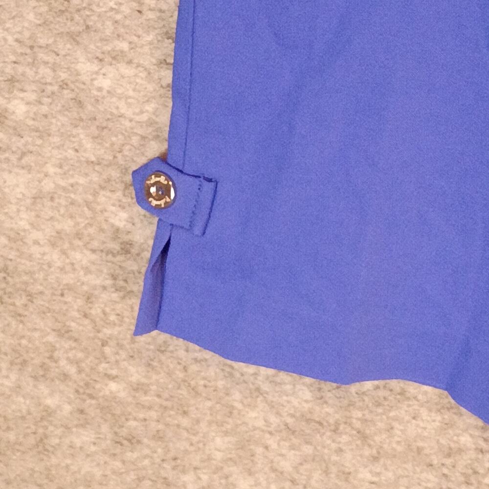 Raffaella Women's 8 Blue Stretch Pull-On Capri Pants Cropped Everyday Casual - Picture 5 of 14